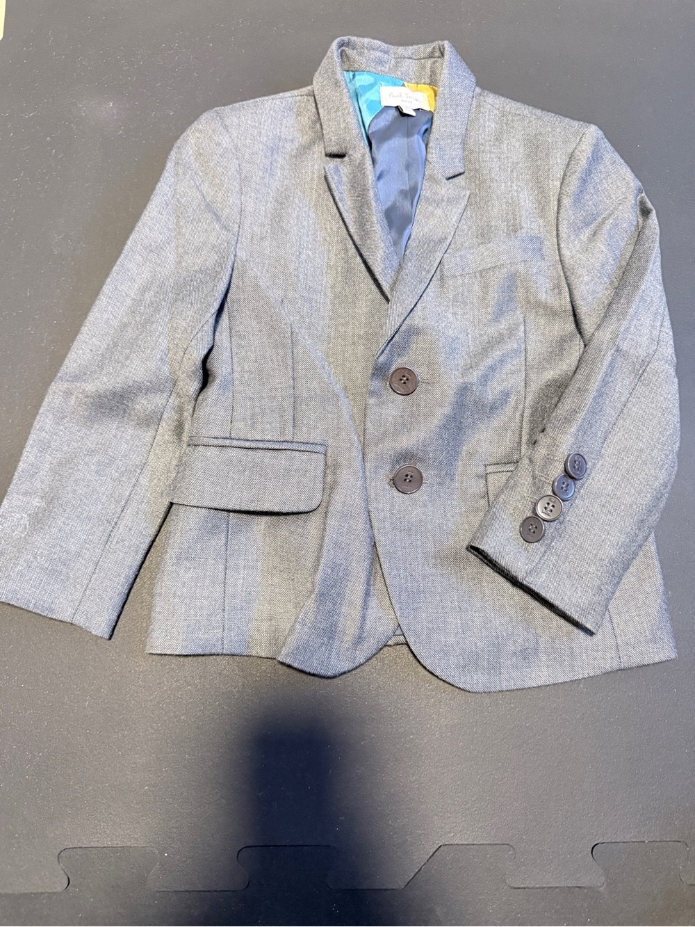 Paul Smith Kids Gray Tailored Blazer